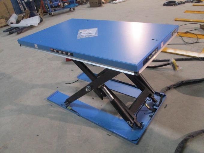 85mm 48 X 48 Low Profile Lift Table For Pallets Platform With Hydraulic Pump 1