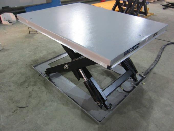 500 Lb Super Low Profile Lift Table Motorized Powered Hyd Lift Tables 0