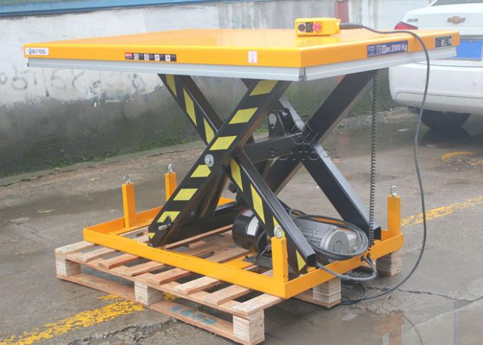 2000 Lb 1 500 Lb Fixed Electric Lift Table Heavy Duty Hydraulic  1700×850mm 0