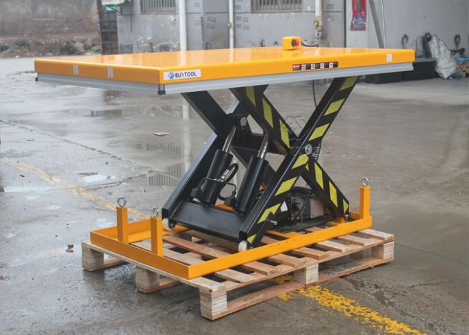 2000 Lb 1 500 Lb Fixed Electric Lift Table Heavy Duty Hydraulic  1700×850mm 1