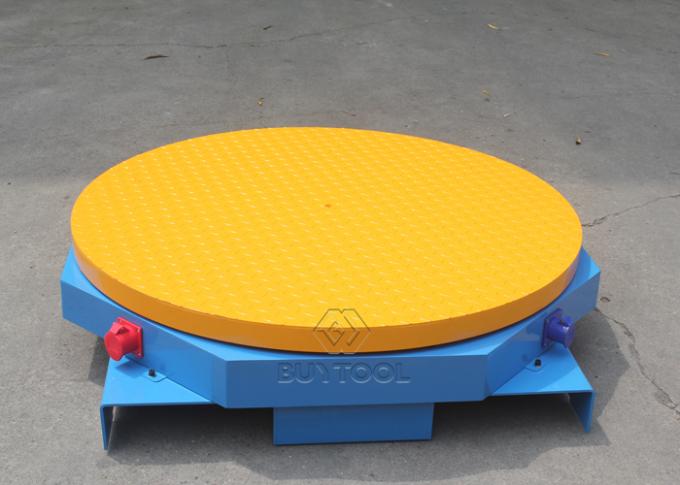 Pallet Turntable Pallet Wrapper Equipment Low Profile 1000kg Powered Packing 1