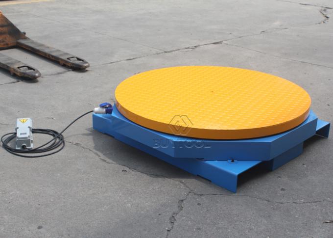 2204lbs Turntable Pallet Wrapper Automatic Pallet Cling Shrink Wrap Machine Turntable 1
