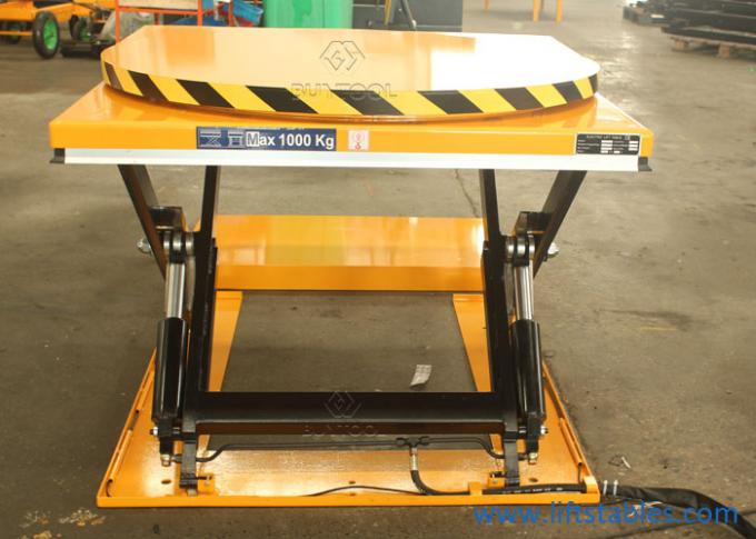 Automatic Low Profile Stretch Wrap Turntable Machines Stretch Wrapping Equipment 1000kg 0