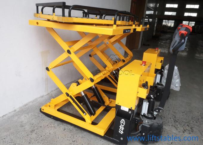 Heavy Duty Fully Electric Pallet Stacker Truck 500kg 0