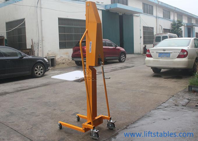 220 Lb 100kg Shelf Hydraulic Stacker Manual Platform M200 Work Positioner Lift Truck 0