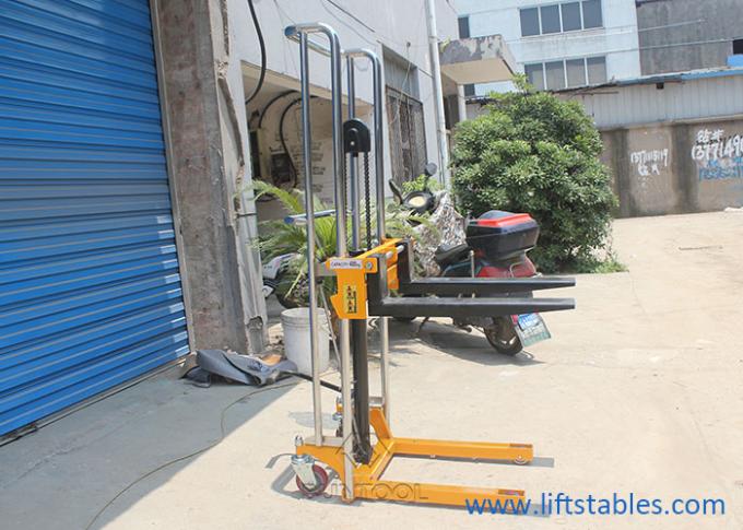 Manual Hydraulic Pallet Stacker PJ4150a 400kg Capacity Light Weight Economic 2