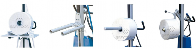 Low Profile Bale Barrel Pallet Hydraulic Stacker Lifters Platform Roller For Hi Rise 470x600mm 1