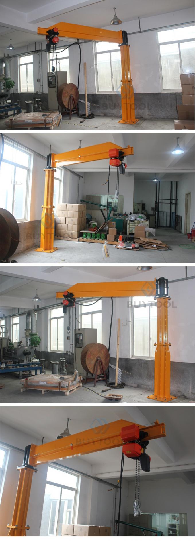 Unique Structure Safe Reliable Stationary Jib Crane Medium Sized Lifting Equipment 0