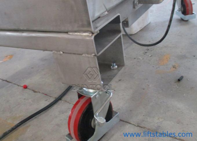 Hydraulic Electric Stationary Lift Table Stainless Steel Scissor Lifting Platform 2