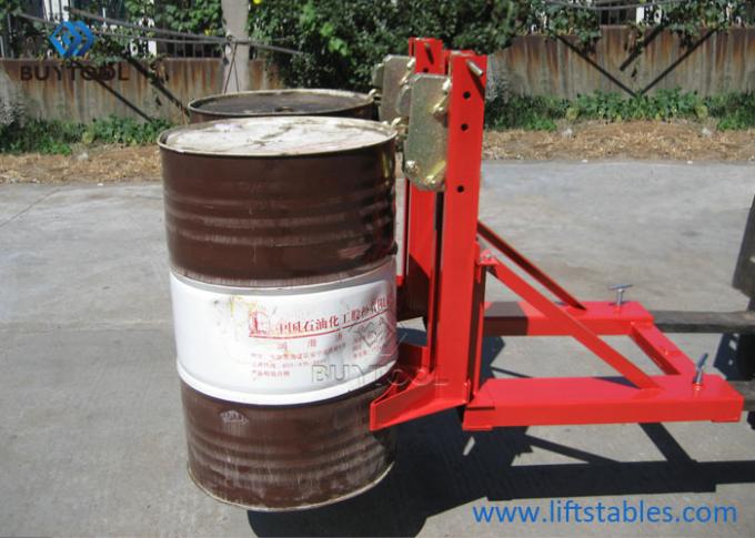 Double Bucket Drum Grap For Forklift Hydraulic Grabber Forklift Attachment 0