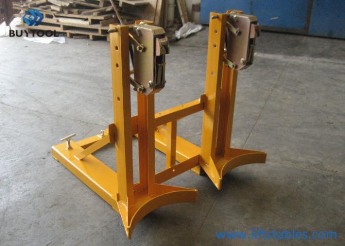 Double Bucket Drum Grap For Forklift Hydraulic Grabber Forklift Attachment 2