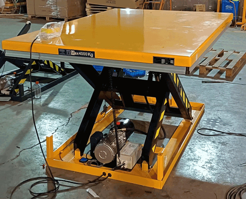 4 Ton Heavy Duty Hydraulic Lift Table 1000mm Scissor Lifting Platform