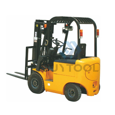 Four 4 Wheel Drive Electric Forklift Truck 1500kg Cpd1530 Auxiliary Equipments