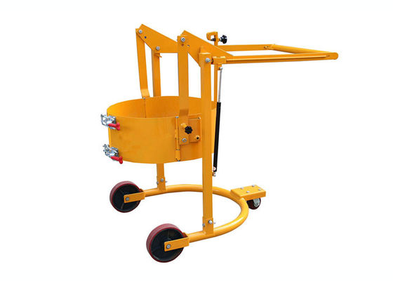 Manual Powered 55 Gallon Plastic Drum Handling Equipments Drum Carrying Trolley 350kg