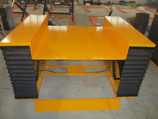 low profile electric hydraulic scissor lift table 1000kg 2000 lb with Explosion-Proof Valve