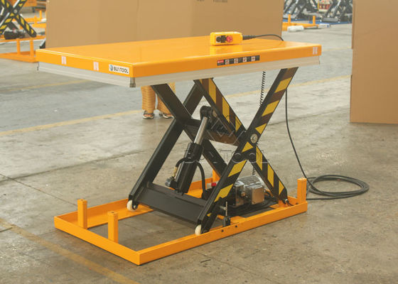 Hydraulic Motorized Lift Table Dolly Elevator Fixed Work Platform