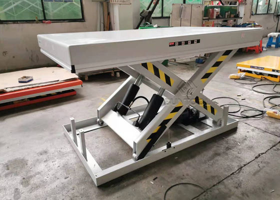 Industrial Stationary Lift Table Automatic Lifting Table For PVC Compounding Feeding System