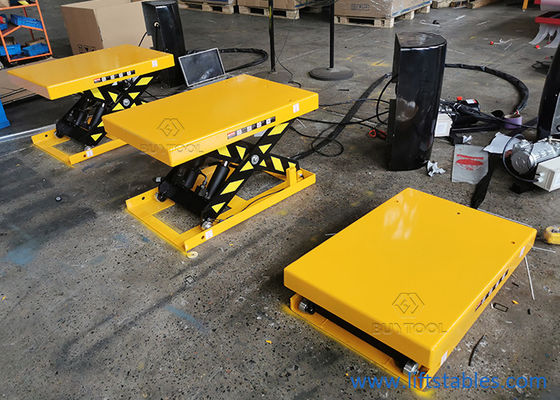 1000 Lb 2 000 Lb Hydraulic Lift Table 48x48 Electric Mini Stationary
