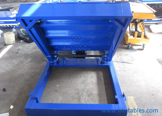 Industrial Electric Lift Table 1000kg 0 To 90 Degrees Flip Platform