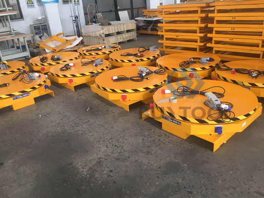 Manual Pallet Wrapper Turntable Machine For Hydraulic Platform Truck Lift Table  2000KG