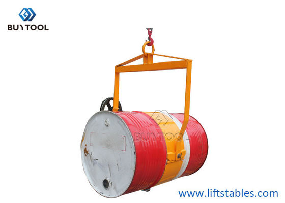 Portable Automated Chemical Drum Handling Equipments Vertical Drum Lifter Tilter Equipment Geared