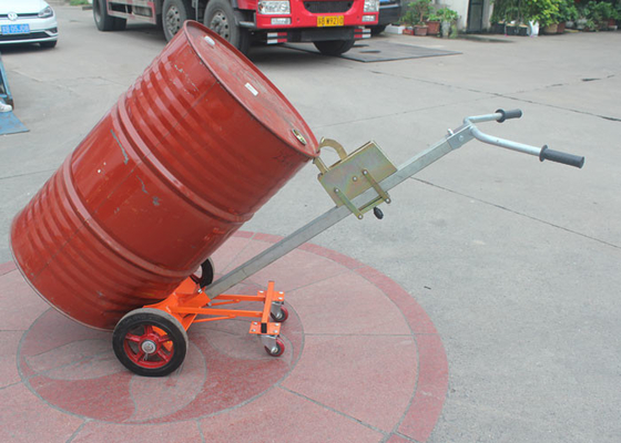 Grip Head Drum Hand Cart 450kg Drum Carrier Oil Drum Trolley