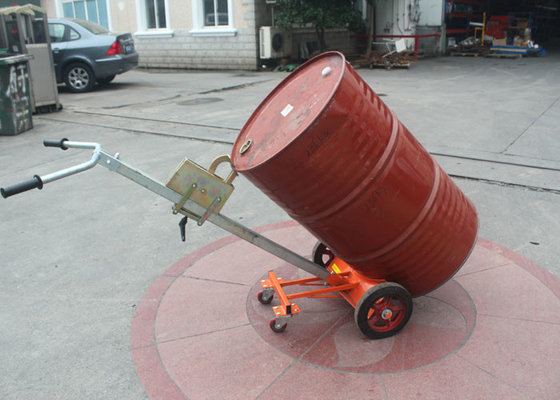 Grip Head Drum Hand Cart 450kg Drum Carrier Oil Drum Trolley