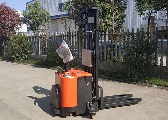 DC Drive Power Electric Pallet Jack Stacker For Narrow Site