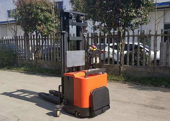 DC Drive Power Electric Pallet Jack Stacker For Narrow Site