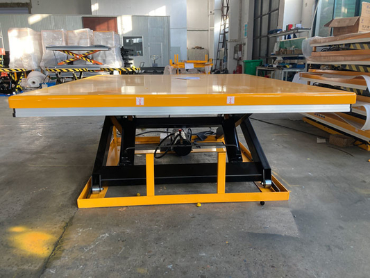 2.2KW 4T Heavy Duty Stationary Lift Table For Work Process Optimization