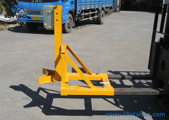 Two Drums Fork Lift Attachment 720kg Forklift Attachments For Lifting