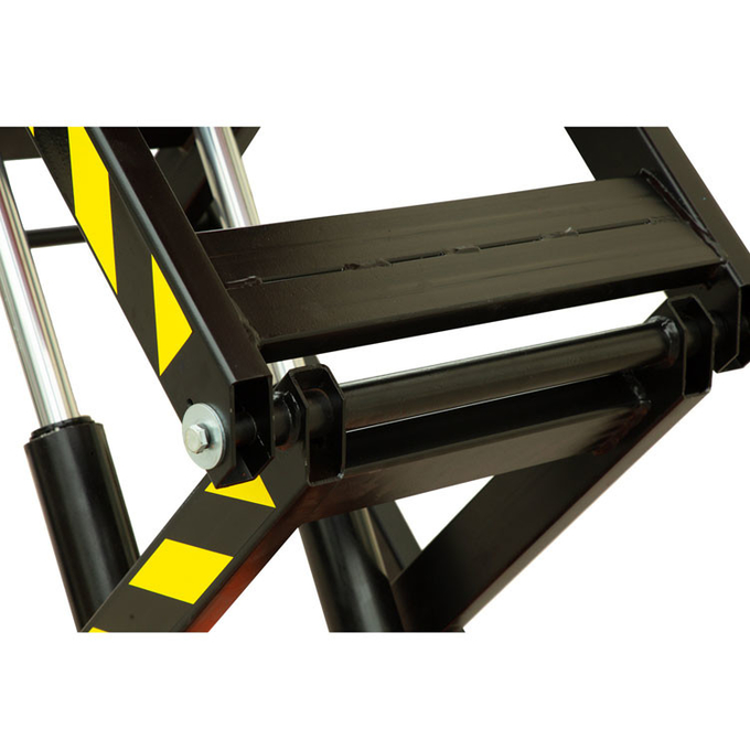 1000kg Portable Electric Scissor Lift Table Cart Q345B Steel 1