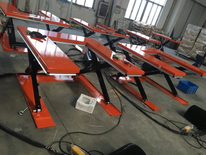 Low Profile Electric Scissor Lift Table 300kg 500kg 800kg Minimum Height 85mm 0