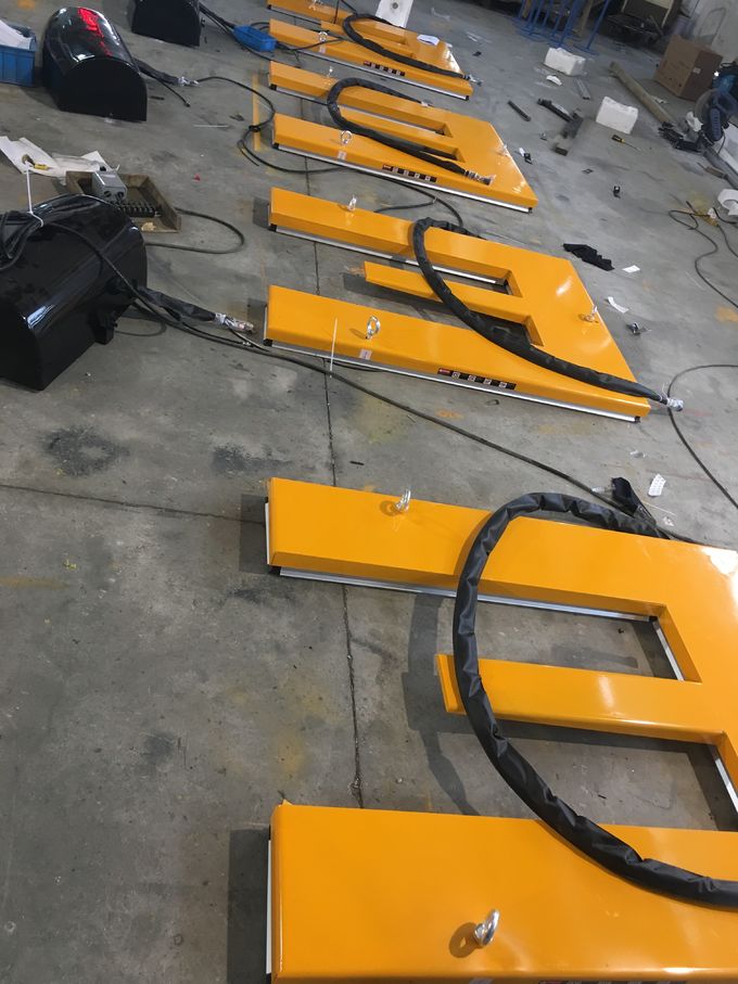 Pallet Hydraulic Lift Table Low Profile Lifting Device 2000kg 1