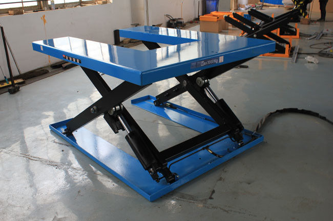 U Shaped Low Profile Lift Tables 2000kg 1 Ton 6600lbs Capacity 1