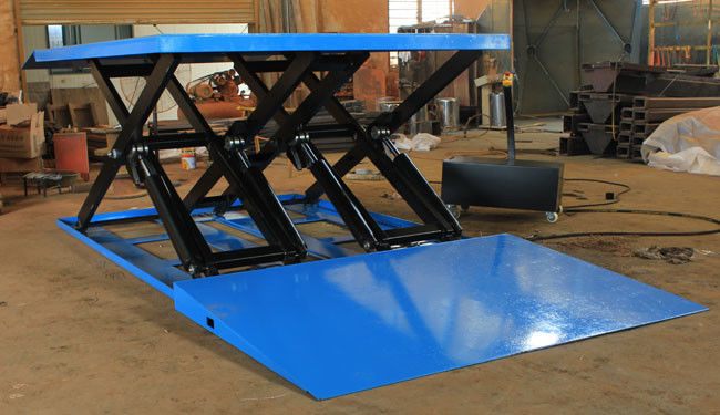 2000× 2600mm Hydraulic Pump Electric Lift Table 2500kg 5511lbs Scissor Type Loading 0