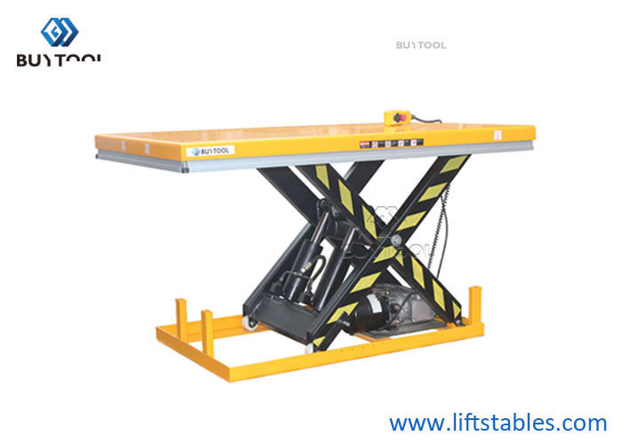 buy 2000 Lb 1 500 Lb Fixed Electric Lift Table Heavy Duty Hydraulic  1700×850mm online manufacturer
