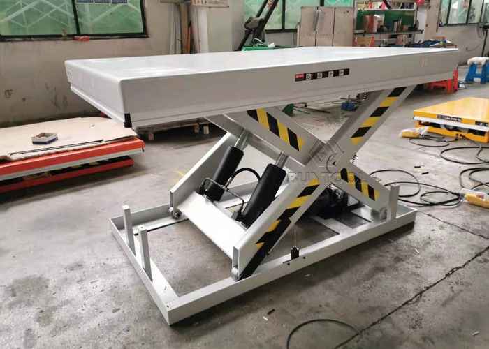 China Industrial Stationary Lift Table Automatic Lifting Table For PVC Compounding Feeding System