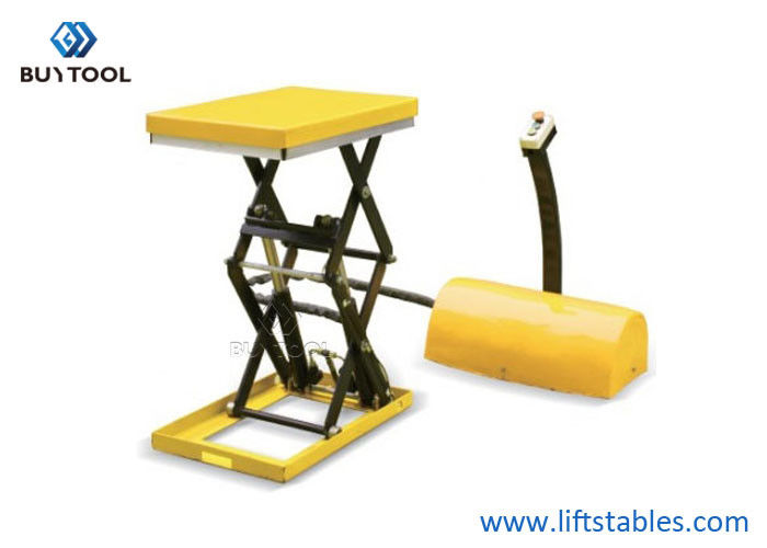 China Portable  Electric Mini Scissor Lift Table 350kg 3000 Lb 2000 Lbs Light Weight