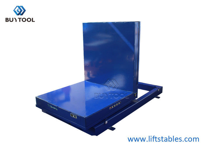 China Industrial Electric Lift Table 1000kg 0 To 90 Degrees Flip Platform