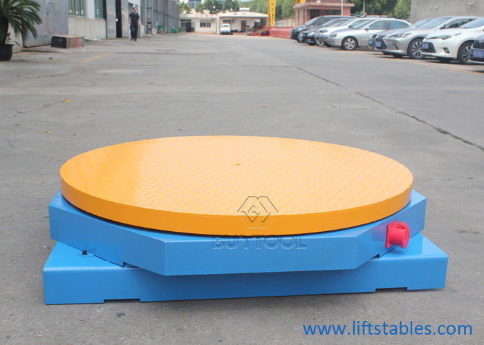 Good price Small Pallet Low High Profile Stretch Wrap Turntable Stretch Wrapper Machine 48 Inch Round Rotable online