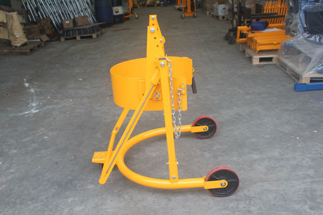 4 Wheel  55 Gallon Drum Lifter Forklift Hand Truck Lifting Device Barrel Handling Equipment 2