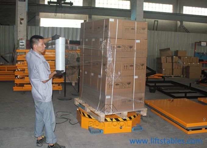 buy High Profile Turntable Wrapping Machine 4400lbs online manufacturer