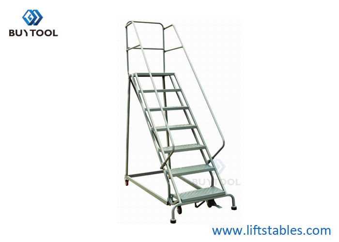 China 3 Step 4 Step 5 Step Industrial Ladder With Wheels 30 Feet  Stock Picking Auxiliary Equipments