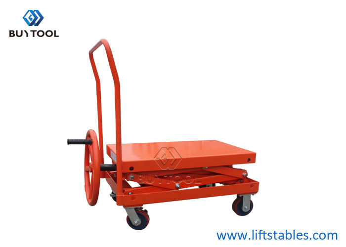 Good price Triple Scissor Mobile Hydraulic Lift Table 770-Lb Capacity online