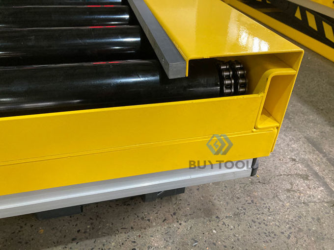 Hydraulic Powered Electric Roller Lift Table 2 Ton 1000kg 900mm Maximum Height 0