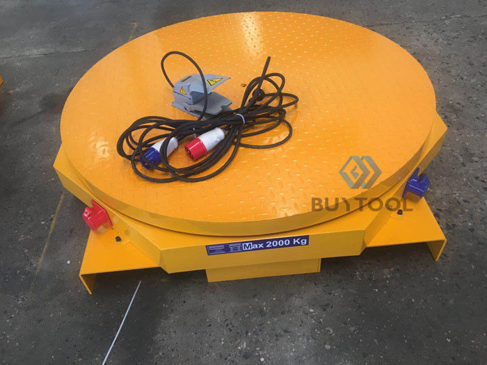 Good price Manual Pallet Wrapper Turntable Machine For Hydraulic Platform Truck Lift Table  2000KG online
