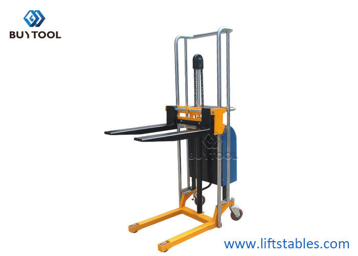 Good price Manual High Lift Hand Hydraulic Pallet Stacker Ej4150 Ej4150a online