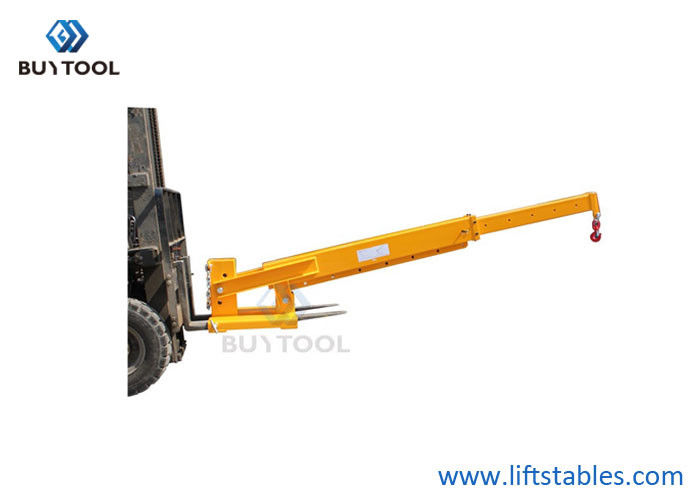 Good price Appliance Forklift Attachment Telescopic Fork Mounted Crane Jib Boom online