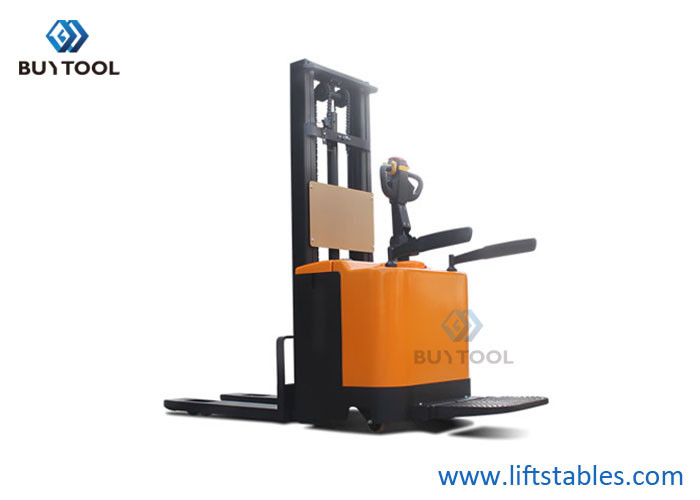 buy Load Capacity 1-2t Electric Pallet Stacker Lifting Height 5000mm online manufacturer
